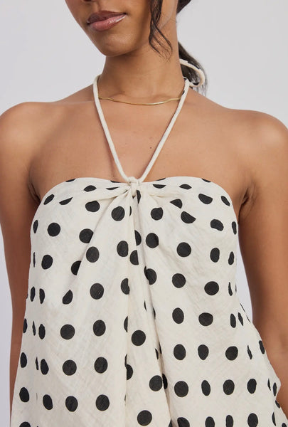 Polka Dot Halter Top