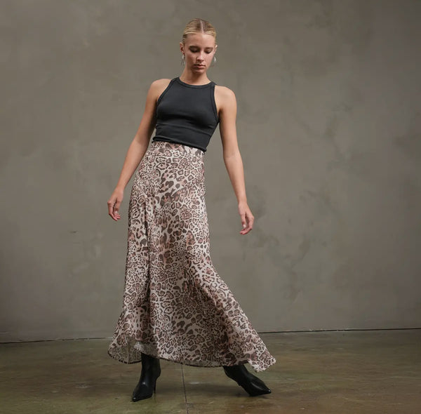 Leopard Skirt