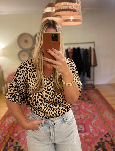 Leopard Top