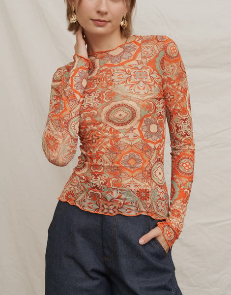 Printed Mesh Top