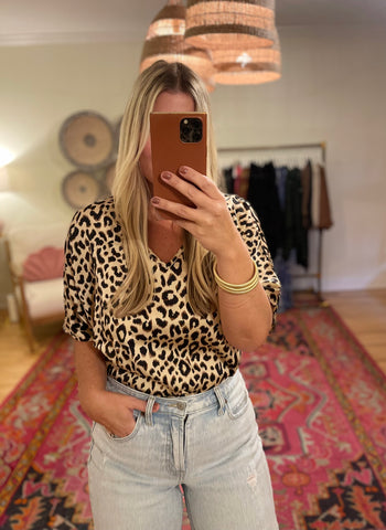 Leopard Top